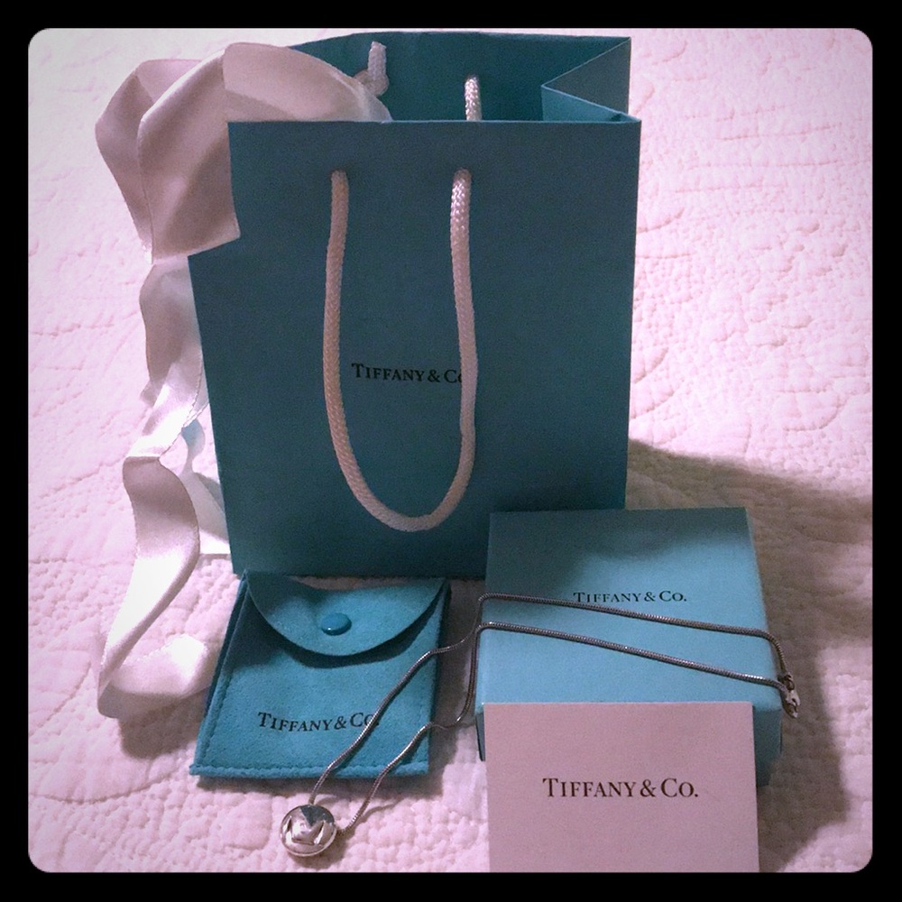 Tiffany & Co. Necklace, Initial M
